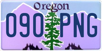 OR license plate 090PNG