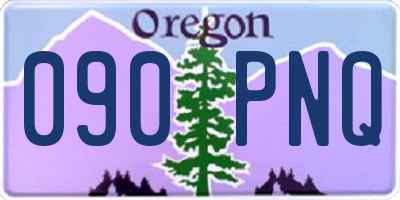 OR license plate 090PNQ