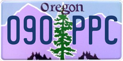 OR license plate 090PPC