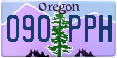 OR license plate 090PPH