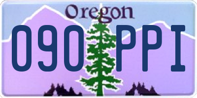 OR license plate 090PPI