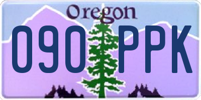 OR license plate 090PPK