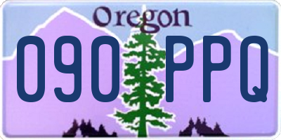 OR license plate 090PPQ