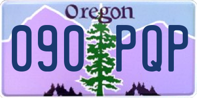 OR license plate 090PQP