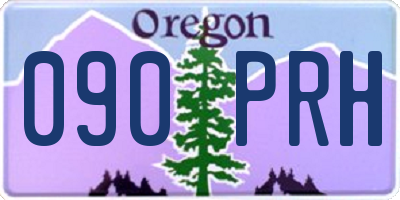 OR license plate 090PRH