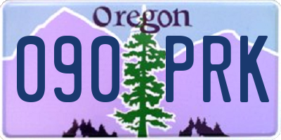 OR license plate 090PRK