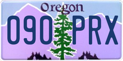 OR license plate 090PRX