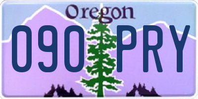 OR license plate 090PRY