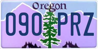 OR license plate 090PRZ