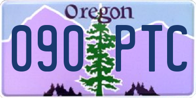 OR license plate 090PTC