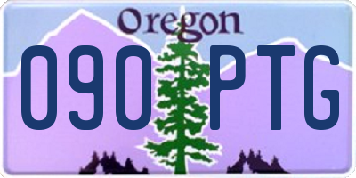 OR license plate 090PTG