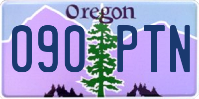 OR license plate 090PTN