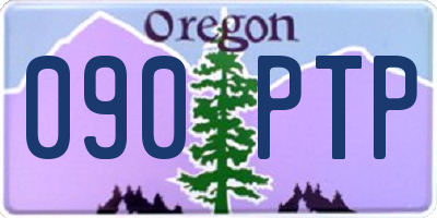 OR license plate 090PTP