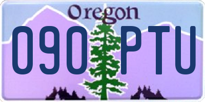 OR license plate 090PTU
