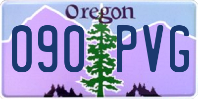 OR license plate 090PVG