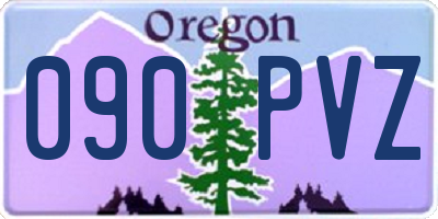 OR license plate 090PVZ