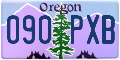 OR license plate 090PXB
