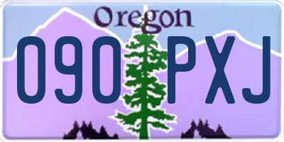 OR license plate 090PXJ