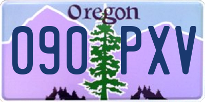 OR license plate 090PXV