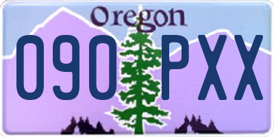 OR license plate 090PXX