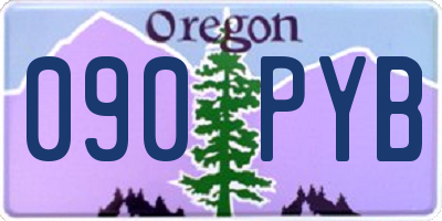 OR license plate 090PYB