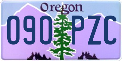 OR license plate 090PZC