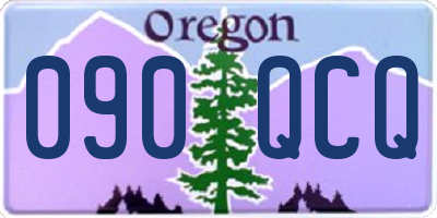 OR license plate 090QCQ