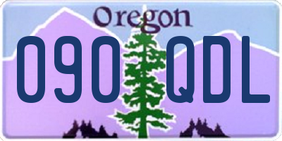 OR license plate 090QDL