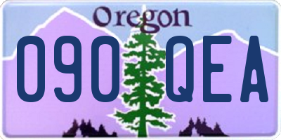 OR license plate 090QEA