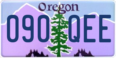 OR license plate 090QEE