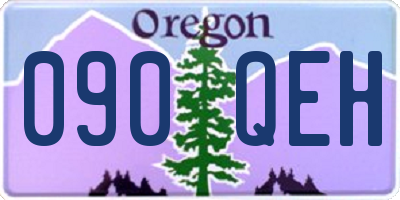 OR license plate 090QEH