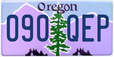 OR license plate 090QEP