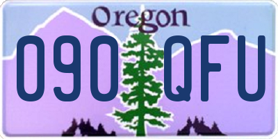 OR license plate 090QFU