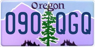 OR license plate 090QGQ