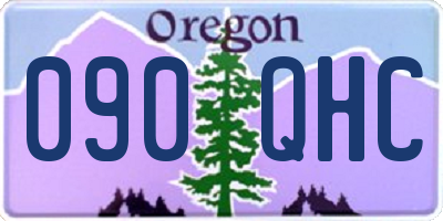 OR license plate 090QHC