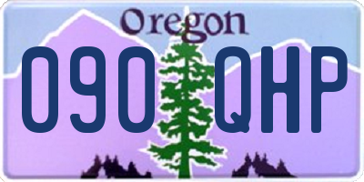 OR license plate 090QHP