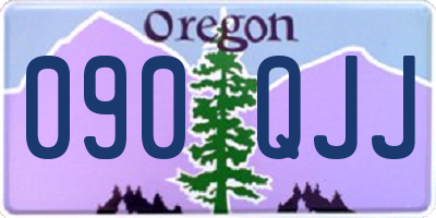 OR license plate 090QJJ