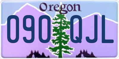 OR license plate 090QJL