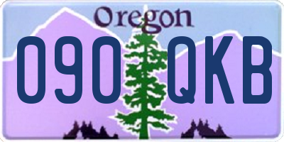 OR license plate 090QKB