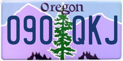 OR license plate 090QKJ