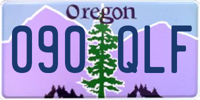 OR license plate 090QLF