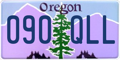 OR license plate 090QLL