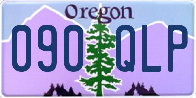 OR license plate 090QLP