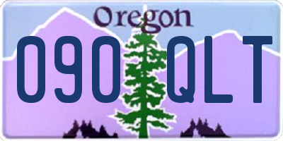 OR license plate 090QLT