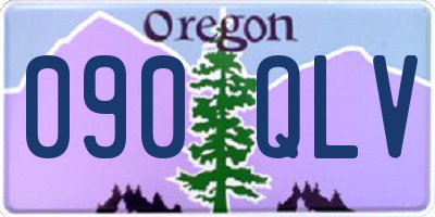 OR license plate 090QLV