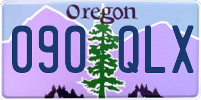 OR license plate 090QLX