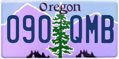 OR license plate 090QMB