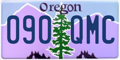 OR license plate 090QMC