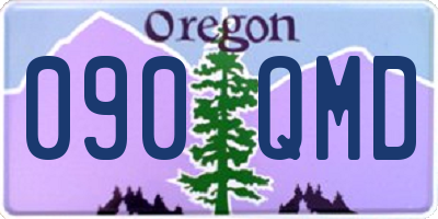 OR license plate 090QMD