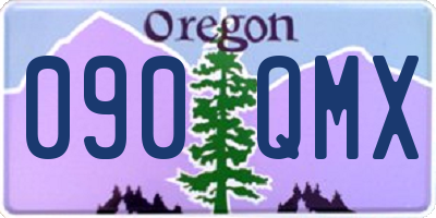 OR license plate 090QMX